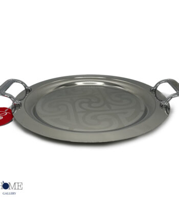 سینی استیل گرد استیل رامیسا 04