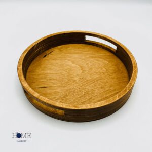سینی گرد دسته دار چوب پلای وود قطر 29